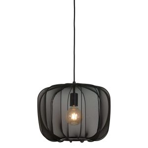 Light & Living hanglamp Plumeria – zwart – Ø40cm Light & Living hanglamp Plumeria – zwart – Ø40cm