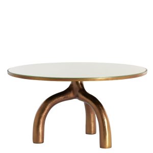 Light & Living salontafel MELLO – Ø76x40cm – bruin Light & Living salontafel MELLO – Ø76x40cm – bruin