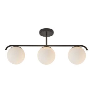 Nordlux Grant Plafondlamp – 3-lichts E14 – Zwart Nordlux Grant Plafondlamp – 3-lichts E14 – Zwart