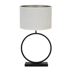 Light & Living tafellamp Liva/Saverna – zwart, eiwit – 40x40x78.5cm Light & Living tafellamp Liva/Saverna – zwart, eiwit – 40x40x78.5cm