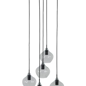 Light & Living hanglamp Rakel – 61x61x66 – zwart Light & Living hanglamp Rakel – 61x61x66 – zwart