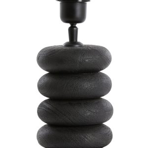Light & Living lampvoet BUDONGO – Ø12x21cm – zwart Light & Living lampvoet BUDONGO – Ø12x21cm – zwart