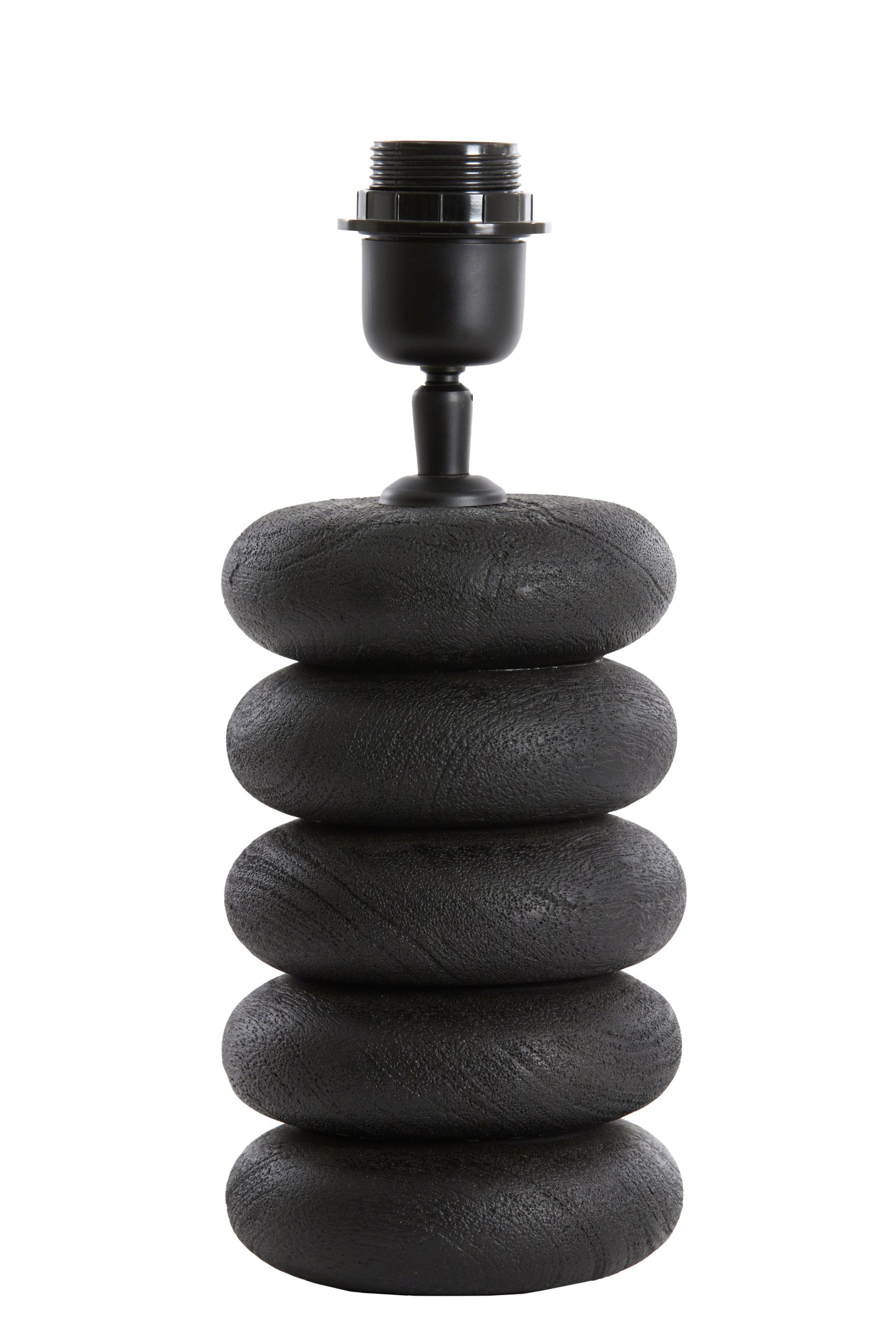 Light & Living lampvoet BUDONGO - Ø12x21cm - zwart