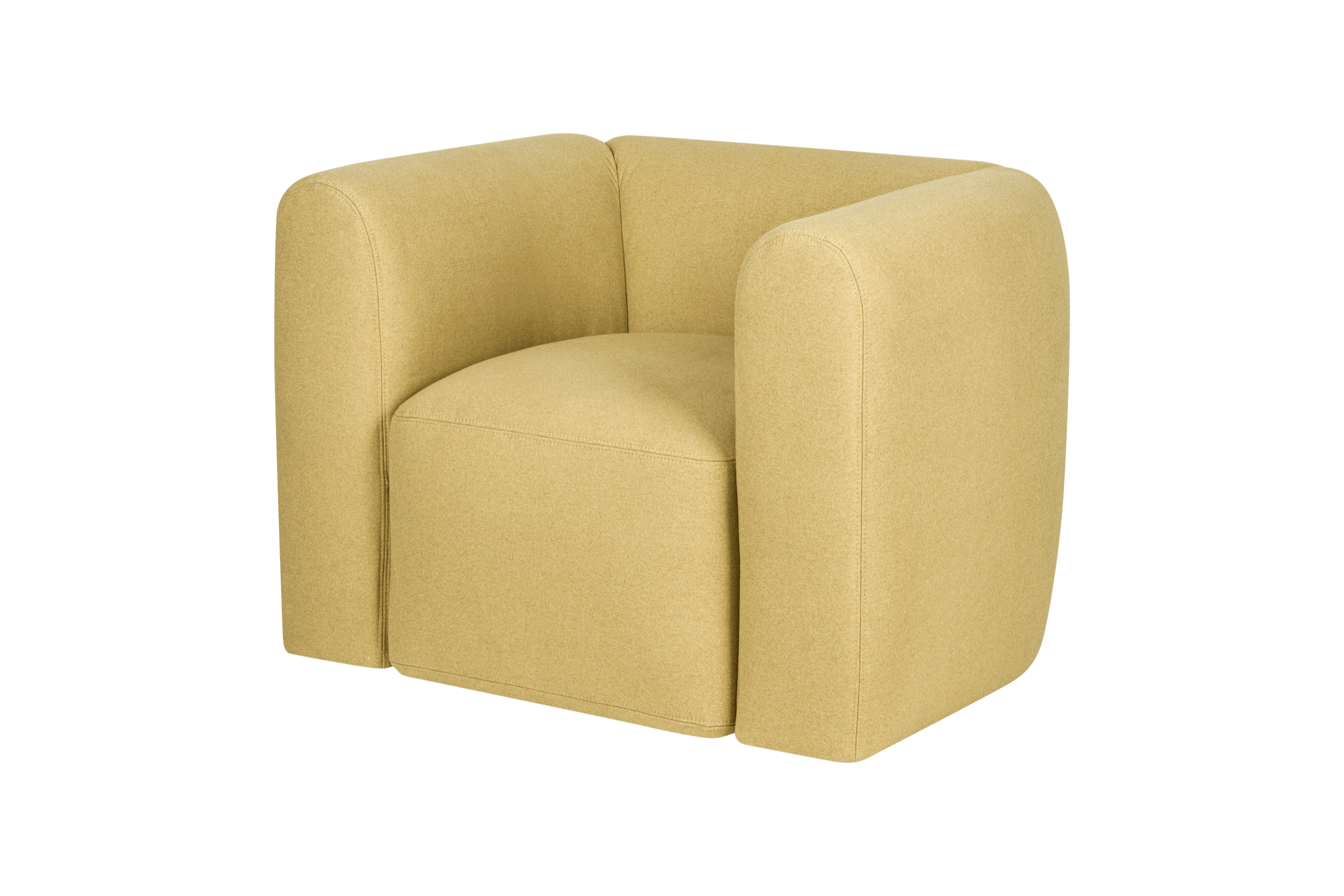 noo.ma FLOM Fauteuil - Yellow Pear