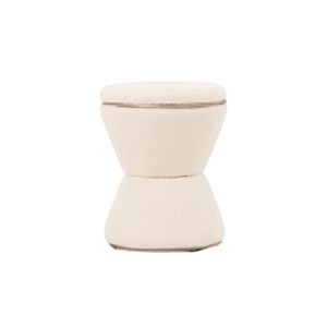 Leitmotiv poef Gustar – wit – 38.5×38.5x43cm Leitmotiv poef Gustar – wit – 38.5×38.5x43cm
