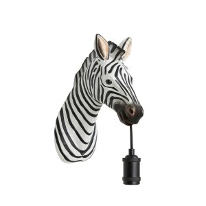 Light & Living wandlamp Zebra – zwart – 34.5x16x24.5cm Light & Living wandlamp Zebra – zwart – 34.5x16x24.5cm