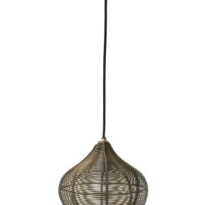 Light & Living hanglamp ALVARO – Ø20x22cm – brons Light & Living hanglamp ALVARO – Ø20x22cm – brons