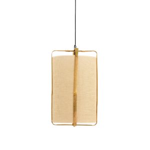 Light & Living hanglamp Sendai – zand – Ø37cm Light & Living hanglamp Sendai – zand – Ø37cm