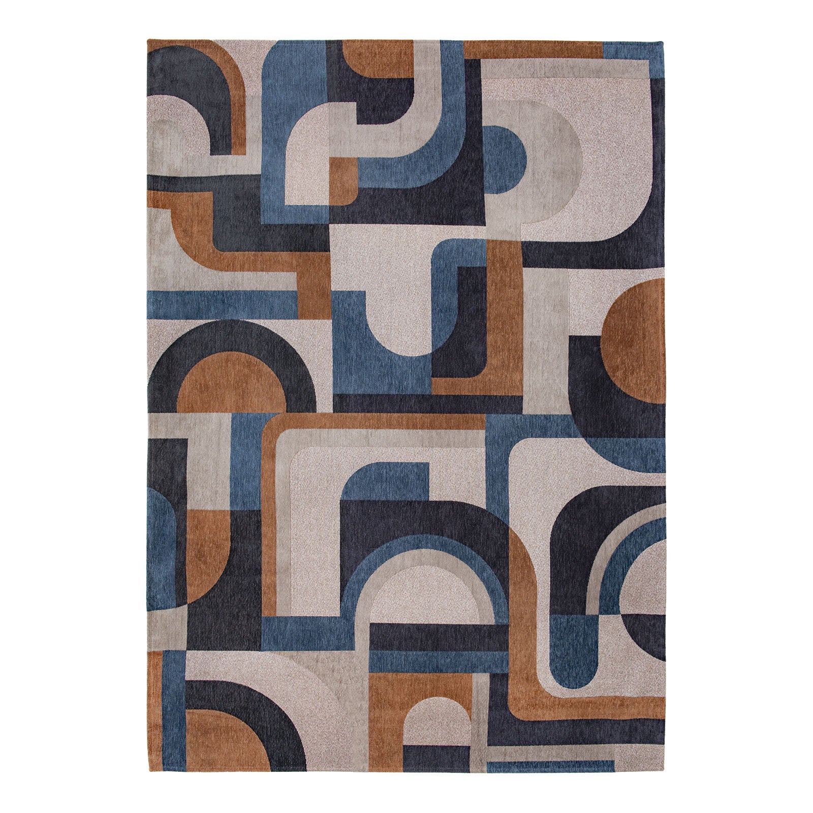Ecorugs vloerkleed Camel Blue - blauw - 140x200cm