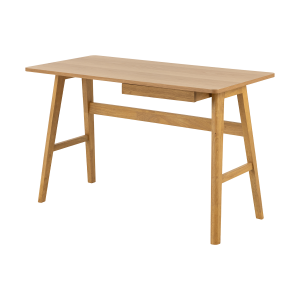 Lisomme Lisanna Houten Bureau met Lade – B 120 cm – Naturel Lisomme Lisanna Houten Bureau met Lade – B 120 cm – Naturel