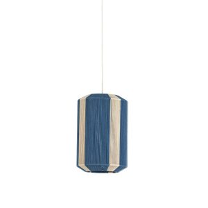 Light & Living hanglamp Kozana – blauw – Ø30cm Light & Living hanglamp Kozana – blauw – Ø30cm