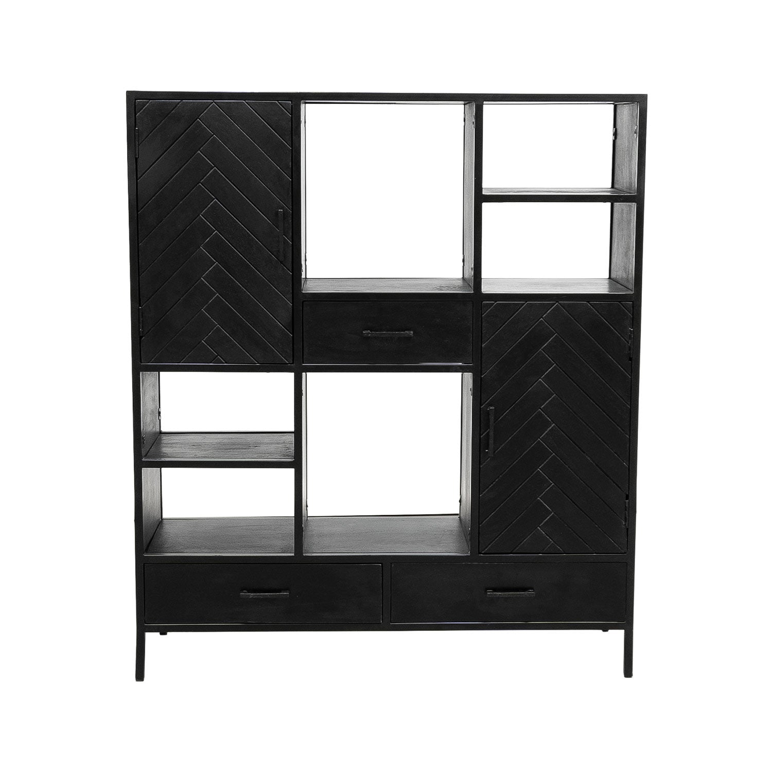 Kick wandkast Hugo-120 - Zwart
