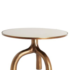 Light & Living salontafel MELLO – Ø65x44cm – bruin Light & Living salontafel MELLO – Ø65x44cm – bruin