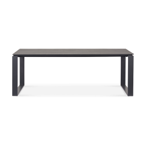 Lisomme Jens Tuintafel Zwart – 210 x 100 cm