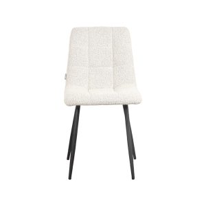 LABEL51 Eetkamerstoel Juul – Champagne Bouclé – Zithoogte 46cm – Set v LABEL51 Eetkamerstoel Juul – Champagne Bouclé – Zithoogte 46cm – Set v