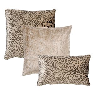 KUSSENSET | 3-delig | beige | Hoii | inclusief veren binnenkussens KUSSENSET | 3-delig | beige | Hoii | inclusief veren binnenkussens