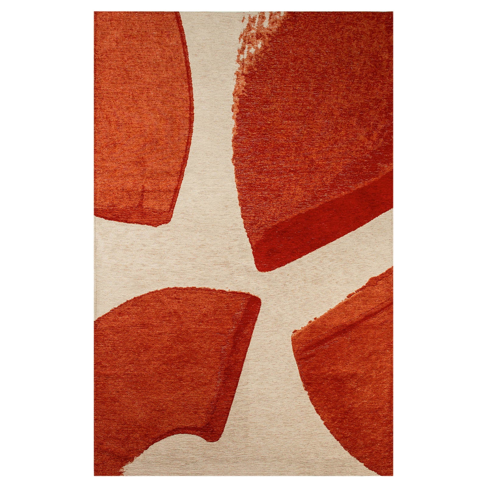 Lola&Moi vloerkleed Bauxite - rood - 80x150cm