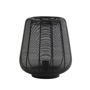 Light & Living tafellamp Adeta – zwart – Ø29cm Light & Living tafellamp Adeta – zwart – Ø29cm