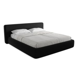 LaMiaSofa Bed met opbergruimte Firenze – velours – zwart – 220x225x82 LaMiaSofa Bed met opbergruimte Firenze – velours – zwart – 220x225x82