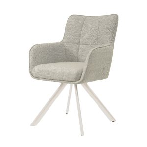 Livingfurn eetkamerstoel Tori Sand – naturel – set van 2 Livingfurn eetkamerstoel Tori Sand – naturel – set van 2