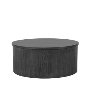 LABEL51 Salontafel Oliva – Zwart Eikenhout – 70x70x40cm LABEL51 Salontafel Oliva – Zwart Eikenhout – 70x70x40cm
