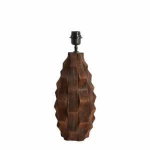 Light & Living lampvoet Takabe – bruin – Ø20cm Light & Living lampvoet Takabe – bruin – Ø20cm