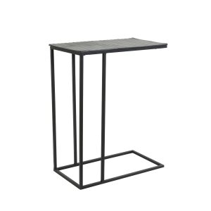 Light & Living bijzettafel Macy – zwart – 48x26x60cm Light & Living bijzettafel Macy – zwart – 48x26x60cm