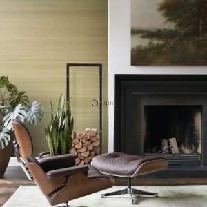 Origin Wallcoverings fotobehang geweven structuur met kleurverloop oke Origin Wallcoverings fotobehang geweven structuur met kleurverloop oke