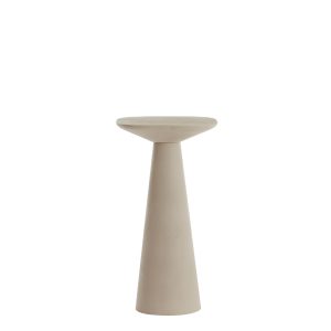 Light & Living bijzettafel Abala – beige – 28x28x53cm