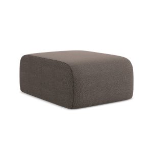 LaMiaSofa Poef Cervo – bouclé – chocolade – 72x94x42 LaMiaSofa Poef Cervo – bouclé – chocolade – 72x94x42