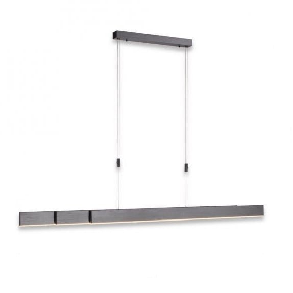 Neuhaus PURE hanglamp e-Slide - 3 lichts - 200 x 200 cm - antraciet