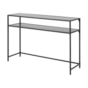 Lisomme Vic houten sidetable zwart – 120 x 35 cm Lisomme Vic houten sidetable zwart – 120 x 35 cm