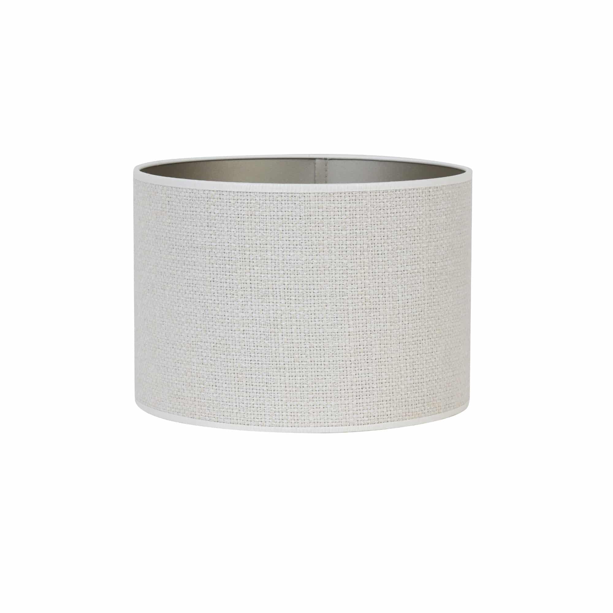 Light & Living lampenkap Saverna - wit - 25x25x18cm