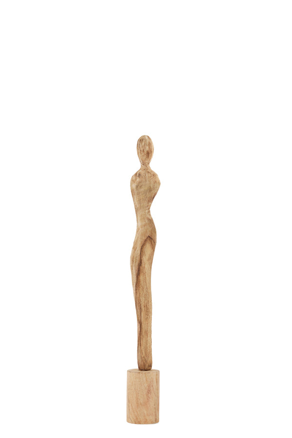 Light & Living ornament KATOPA - Ø7.5x66cm - bruin