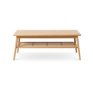 Olivine Boas Houten Salontafel met Rotan – Naturel Eiken Olivine Boas Houten Salontafel met Rotan – Naturel Eiken