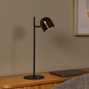 Lucide bureaulamp SKANSKA RECH – Geïntegreerde LED – Koffie Lucide bureaulamp SKANSKA RECH – Geïntegreerde LED – Koffie