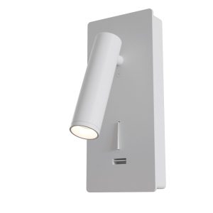 Maytoni wandlamp Mirax – Wit – 7×6.5×18.6 cm Maytoni wandlamp Mirax – Wit – 7×6.5×18.6 cm