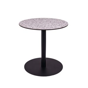MaximaVida ronde HPL terrazzo eettafel Lucca 75 cm – zware 40 kg uitvo MaximaVida ronde HPL terrazzo eettafel Lucca 75 cm – zware 40 kg uitvo
