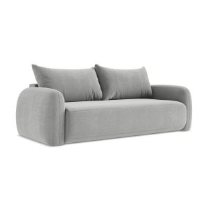 LaMiaSofa 3-zits slaapbank Amalfi – textuurstof – lichtgrijs – 250×112 LaMiaSofa 3-zits slaapbank Amalfi – textuurstof – lichtgrijs – 250×112