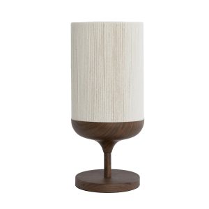 Light & Living tafellamp Dania – bruin – Ø22.5cm Light & Living tafellamp Dania – bruin – Ø22.5cm