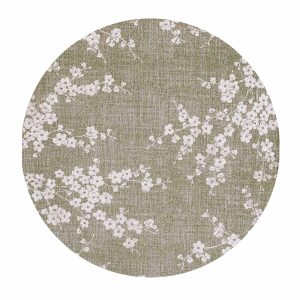 Ecorugs vloerkleed Wet Garden – groen – 140x140cm Ecorugs vloerkleed Wet Garden – groen – 140x140cm