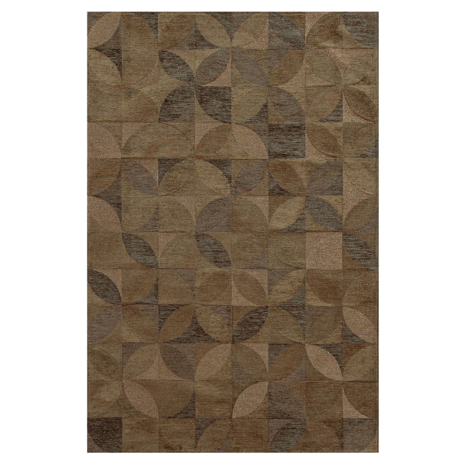 Lola&Moi vloerkleed Amber - goud - 240x340cm
