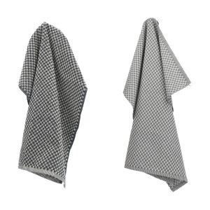 Luxe Keukendoek en Theedoek Kleine Ruit Antraciet – Bunzlau Castle – 1