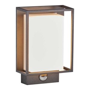 Nordlux Nestor Wandlamp Buiten – Sensor – LED – 2700K – IP44 – Zwart Nordlux Nestor Wandlamp Buiten – Sensor – LED – 2700K – IP44 – Zwart