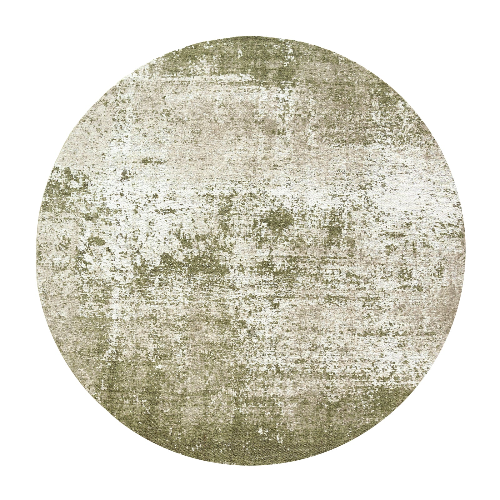 Ecorugs vloerkleed Uranus - groen - 240x240cm