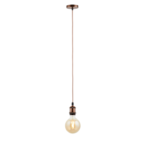 Lighto | Pendel Koper | Inclusief Lichtbron Goud | Vintage | 1.5m Snoe Lighto | Pendel Koper | Inclusief Lichtbron Goud | Vintage | 1.5m Snoe