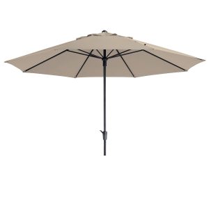 Madison stokparasol Timor ecru Ø400 cm – polyester Madison stokparasol Timor ecru Ø400 cm – polyester