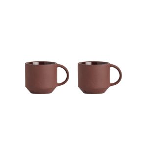 OYOY Espressokop – Set van 2 Yuka – gebakken klei OYOY Espressokop – Set van 2 Yuka – gebakken klei