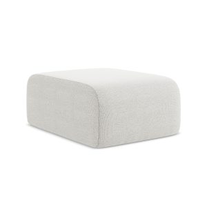 LaMiaSofa Poef Cervo – bouclé – wit – 72x94x42 LaMiaSofa Poef Cervo – bouclé – wit – 72x94x42