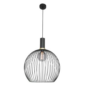 Mexlite hanglamp aureole – 1 lichts – 42x 170 cm – zwart Mexlite hanglamp aureole – 1 lichts – 42x 170 cm – zwart